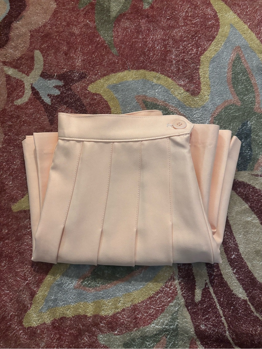 Like New, Size S, American Apparel Pleated Skirt in Light Pink